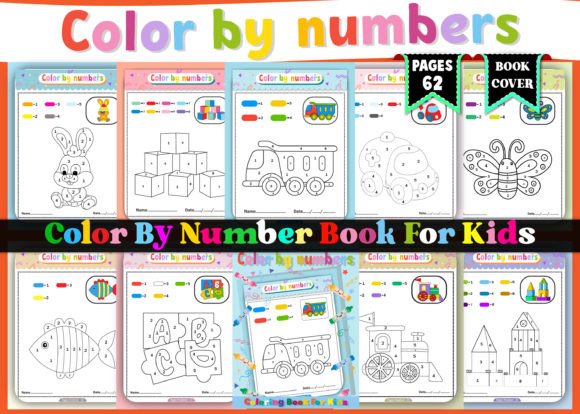 Download Color by Number Book for Kids - Color by number Collection