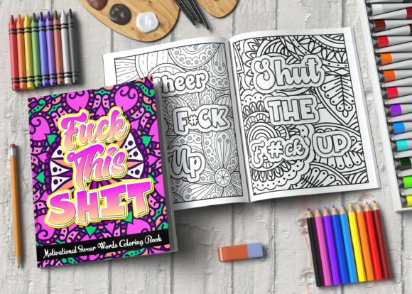 Download ADULT Motivational Swear Words Coloring Book - Swear words coloring book Collection
