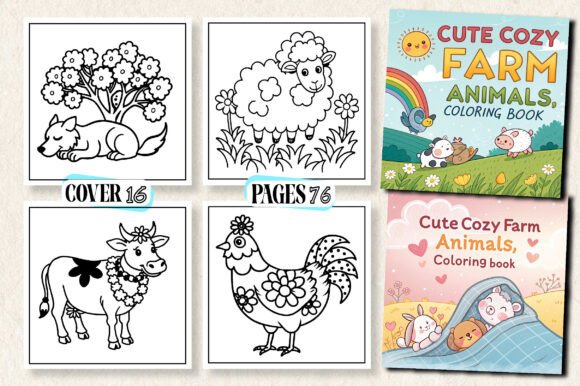 Download Cute Cozy Farm Animals - Cute Collection