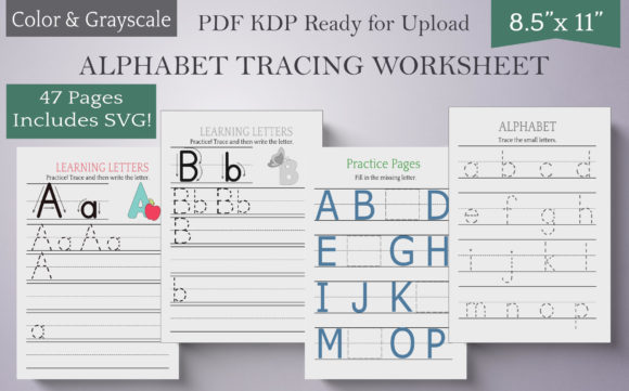 Download Alphabet Tracing Worksheets for Kids PDF - Pdf Collection