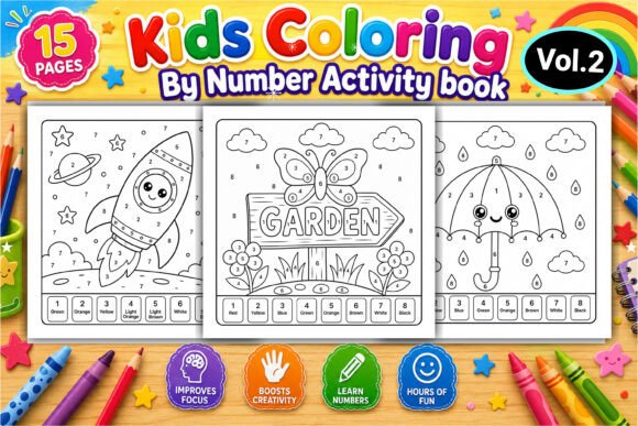 Download Easy Color by Number Coloring Pages - Color by number Collection