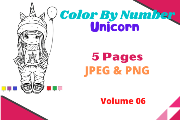 Download Color by Number Unicorn Pages - Color by number Collection