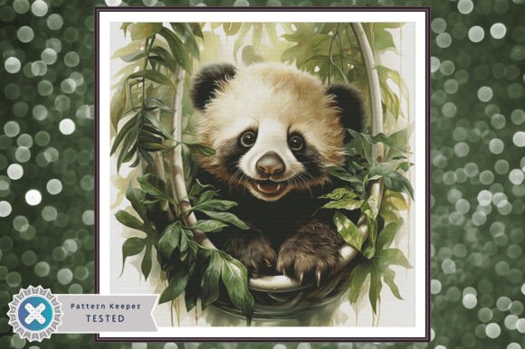 Download Panda Cross Stitch Pattern PDF Chart - Pdf Collection
