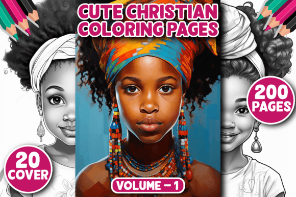 Download 200 Cute Christian Coloring Pages V - 1 - Cute Collection