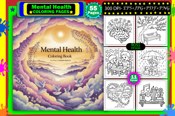 Download Mental Health Coloring Pages for Adults - Mental health coloring pages Collection