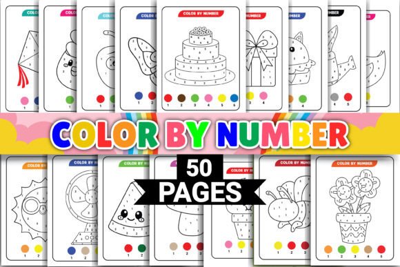 Download Easy Color by Number Book for Kids - Color by number Collection