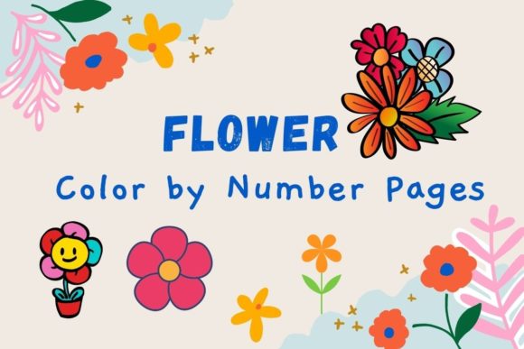 Download Color by Number Flower Pages - Color by number Collection