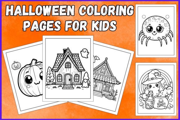 Download Cute Halloween Coloring Pages for Kids - Cute Collection