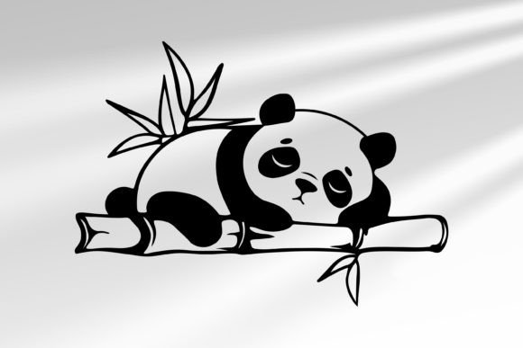 Download Panda SVG, Cute Panda Silhouette SVG - Cute Collection