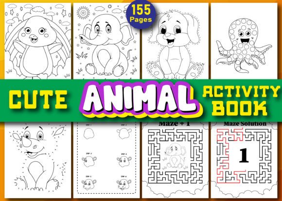 Download Cute Animal Activity Book for Kids Vol 1 - Cute Collection